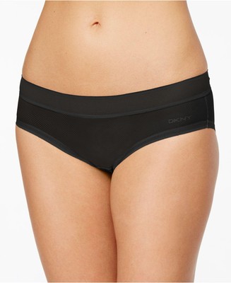

DKNY Intimates Черные трусы из нейлоновой смеси на каждый день Размер бикини, Черный, DK1030