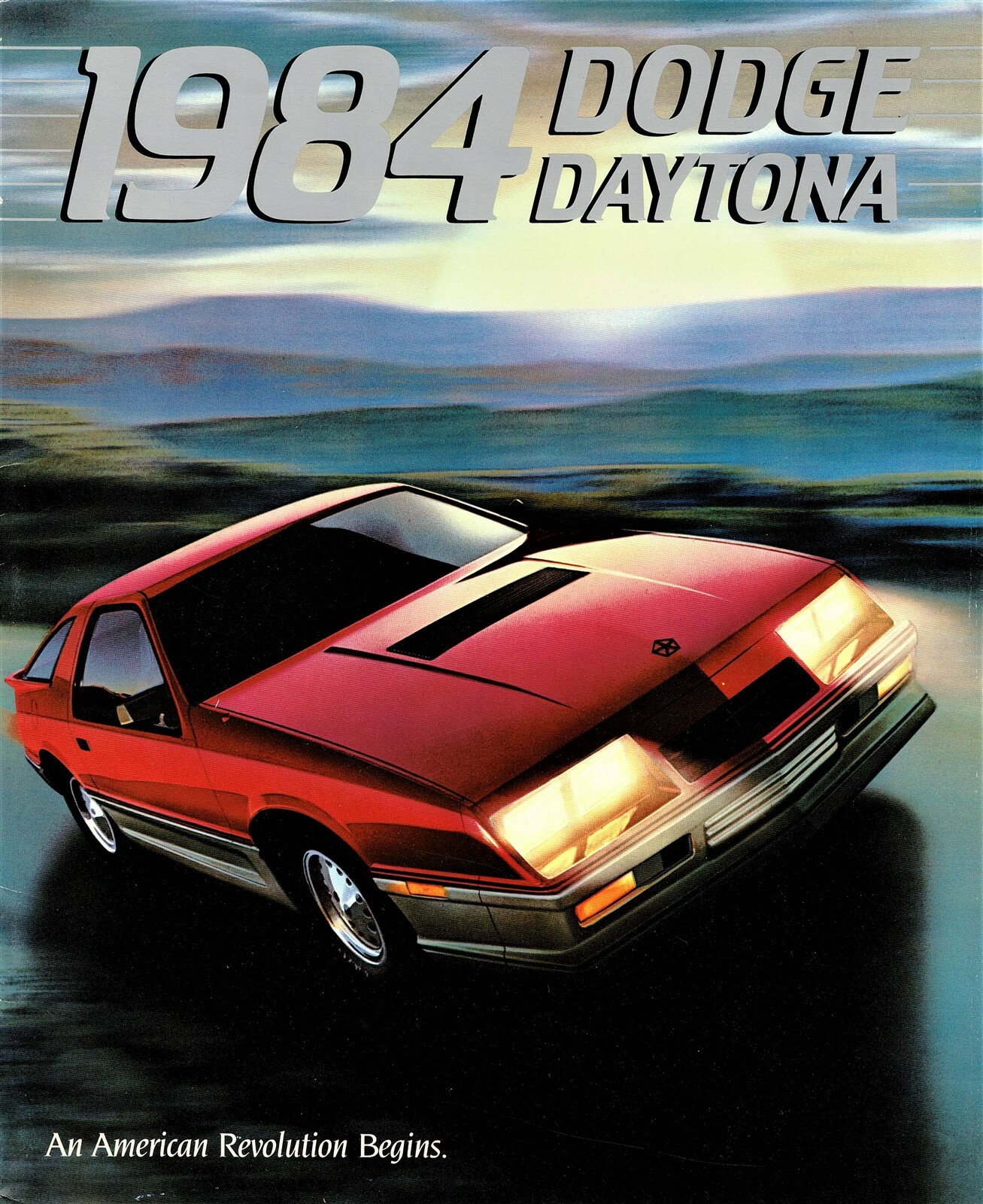 1984 Dodge Daytona Turbo Turbo Z 20 Page Vintage Dealer Sales