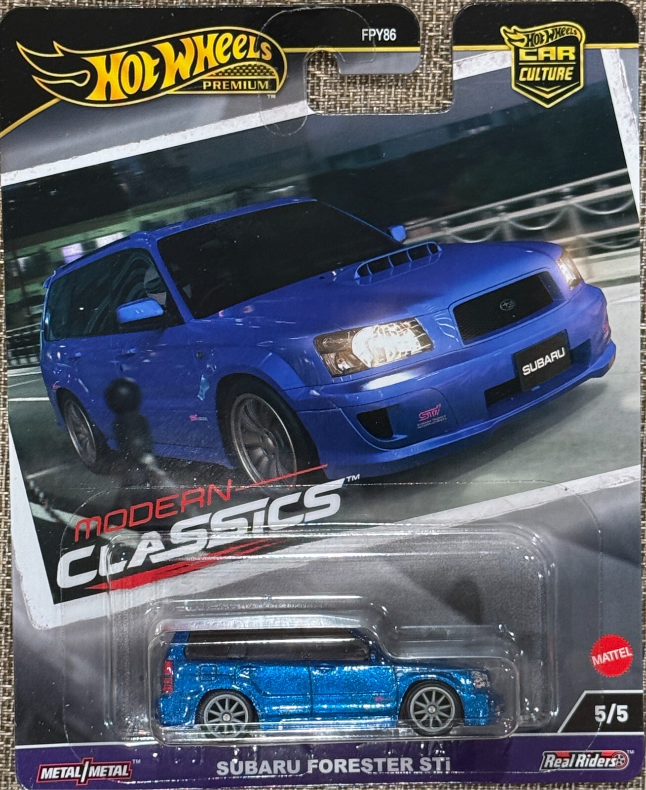 新品10個ホットウィール モダン・クラシックス スバル フォレスター STi ホットウィール(Hot Wheels) カーカルチャー モダン