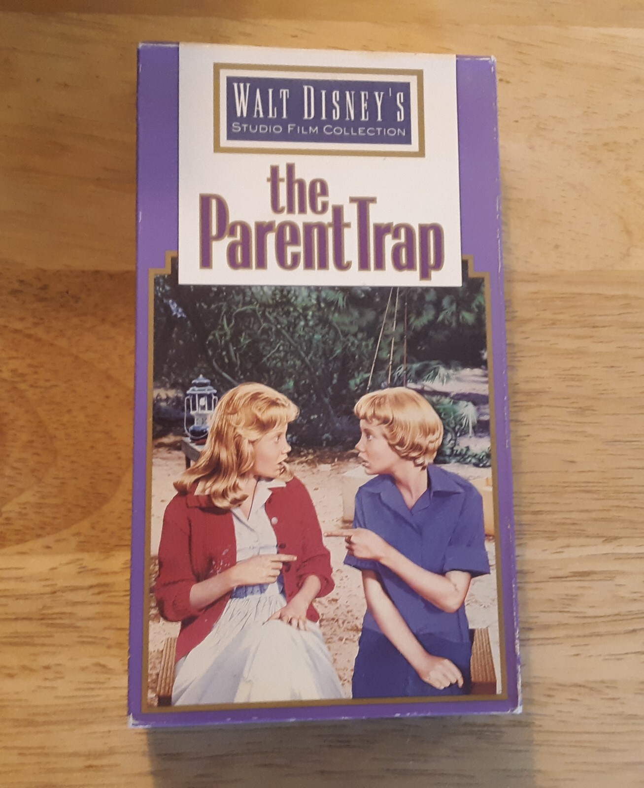 The Parent Trap - VHS, VG, Hayley Mills, Maureen O'Hara, Brian Keith, Free Ship