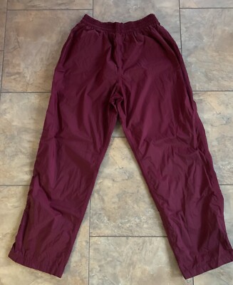 Vintage Gander Mountain Men s Large Nylon Pants Waterproof Adjustable Cuffs