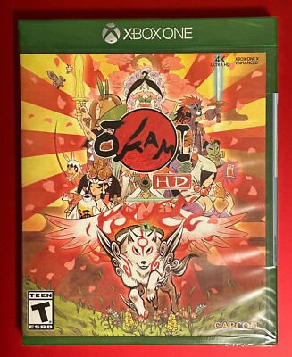Okami HD (Microsoft Xbox One, 2017) New Factory Sealed