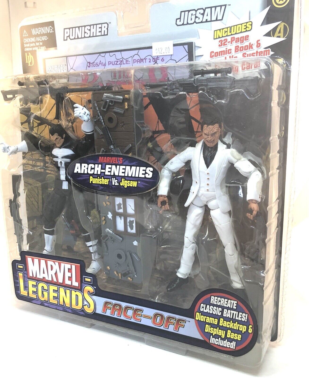 Marvel Legends Face-Off Punisher Vs.Jigsaw Set 2006 ToyBiz Marvel Legends Face-Off Punisher Vs.Jigsaw Set 2006 ToyBiz
