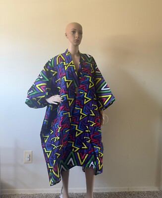African print kimono  Jacket, Ready to wear One size