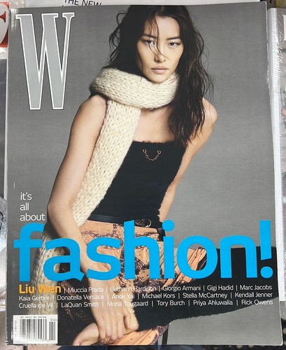 W MAGAZINE-VOLUME 4-2023-IT'S ALL ABOUT FASHION-Brand New