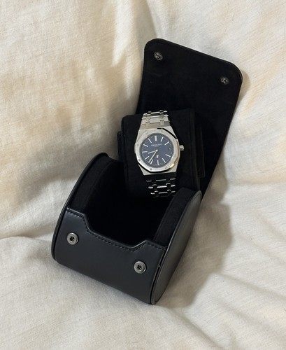AP Audemars Piguet Watch Case Travel Pouch Box Leather AD VIP Gift