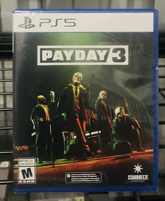 Pay Day 3 - Sony PlayStation 5 New and Sealed 