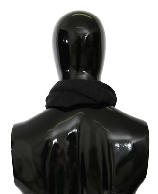Pre-owned Dolce & Gabbana Scarf Wool Gray Dgloveslondon Wool Wrap 180cm X 27cm Rrp $800