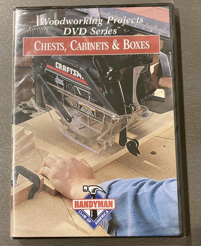 Woodworking Projects DVD Series CHESTS CABINETS & BOXES Handyman Club