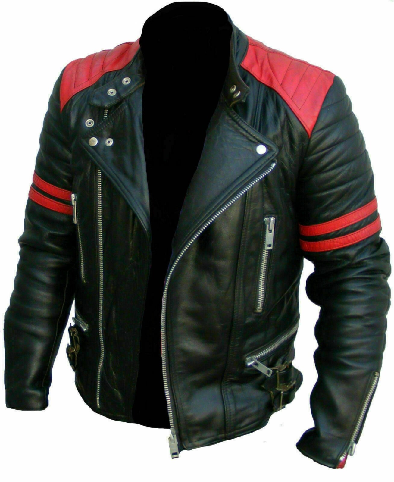 ジャケット・アウター vintage leather over riders jacket Vintage 90s High Quality biker leather jacket Moto boxy | eBay