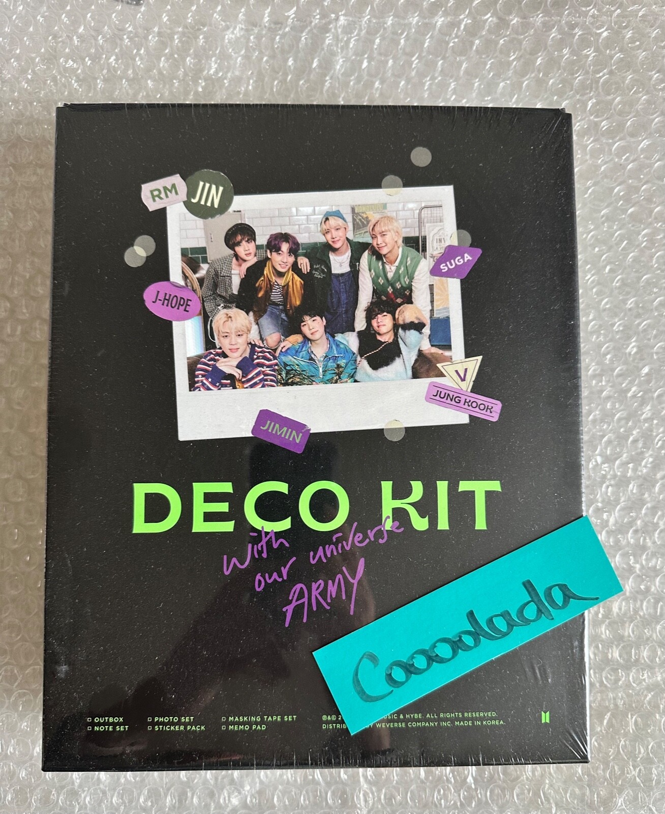 BTS DECO KIT デコキット 新品未開封 BTS DECO KIT デコキット 新品未開封 BTS Deco Kit [BRAND NEW