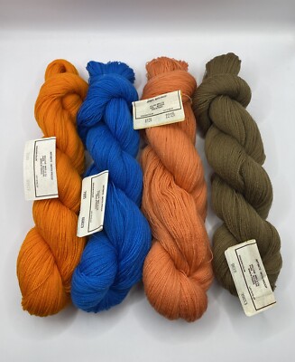 DMC Broder Medicis  100% Wool 7940, 7995, 8129, 8610 50g Yarn - 4 50g Hanks