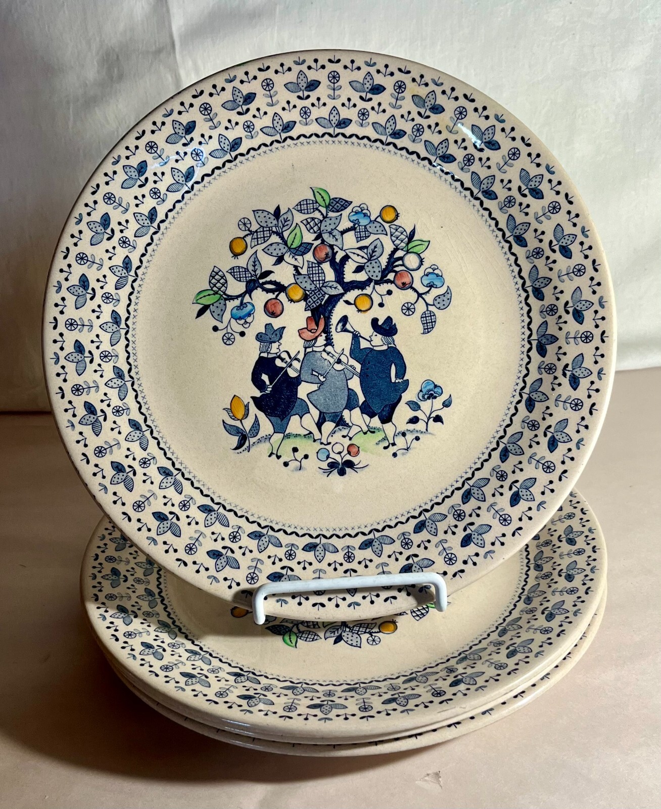 JOHNSON BRO.S 『jardiniere』　ディナープレート　4枚 Johnson Bros Jardiniere - Etsy