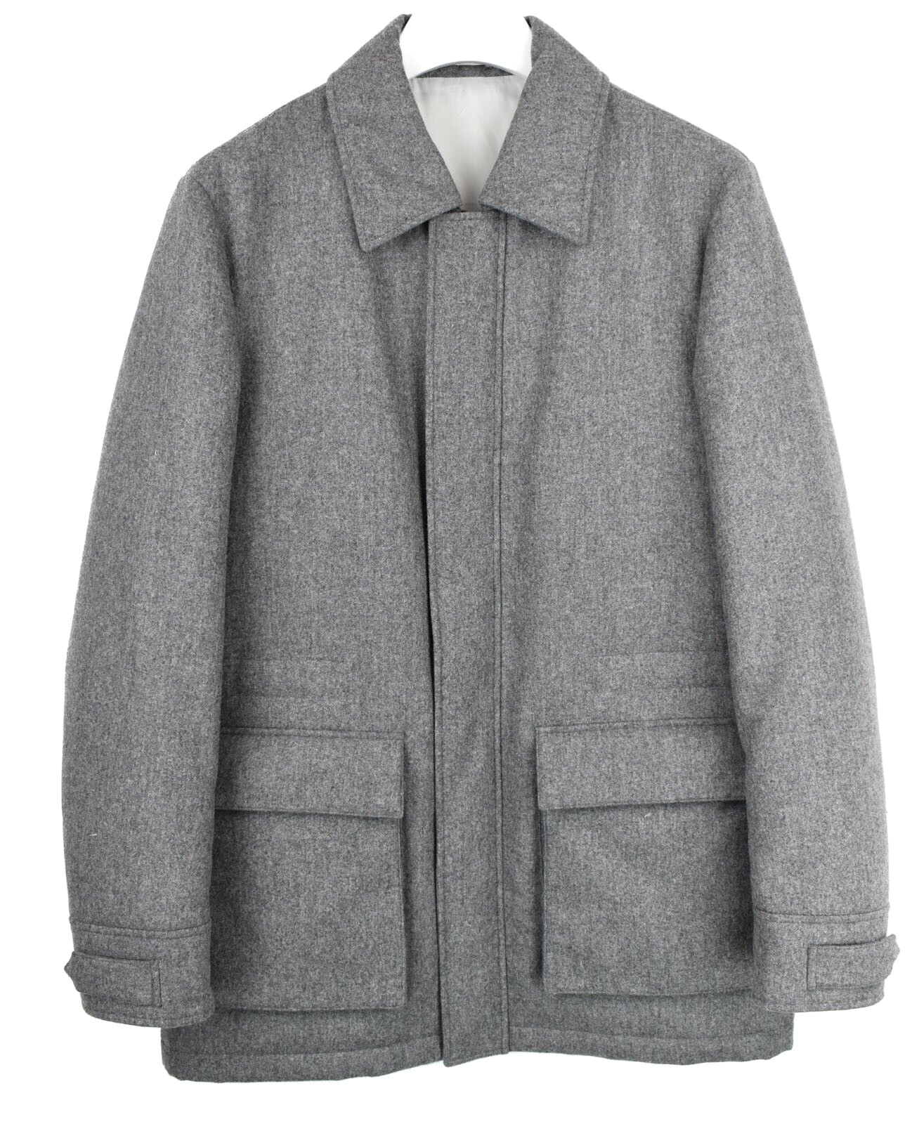 SUITSUPPLY Aosta Coat Men's UK 40 Wool Polo Neck Down Filled