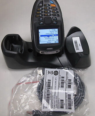 Motorola Symbol Barcode Scanner MT2070 MT2070-SD0D62370WR w/ STB2078 Cradle (A)