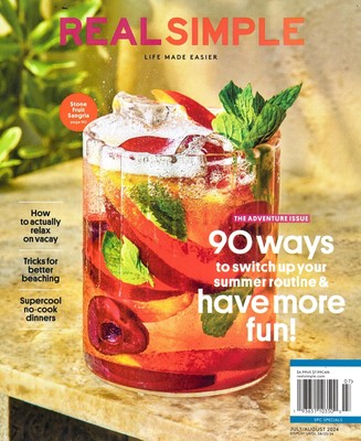 REAL SIMPLE MAGAZINE - JULY / AUGUST 2024 - THE ADVENTURE ISSUE