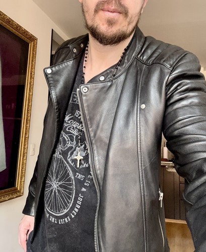 新品　ALLSAINTS KALEB LEATHER JACKET Sサイズ 新品 ALLSAINTS KALEB LEATHER JACKET Sサイズ