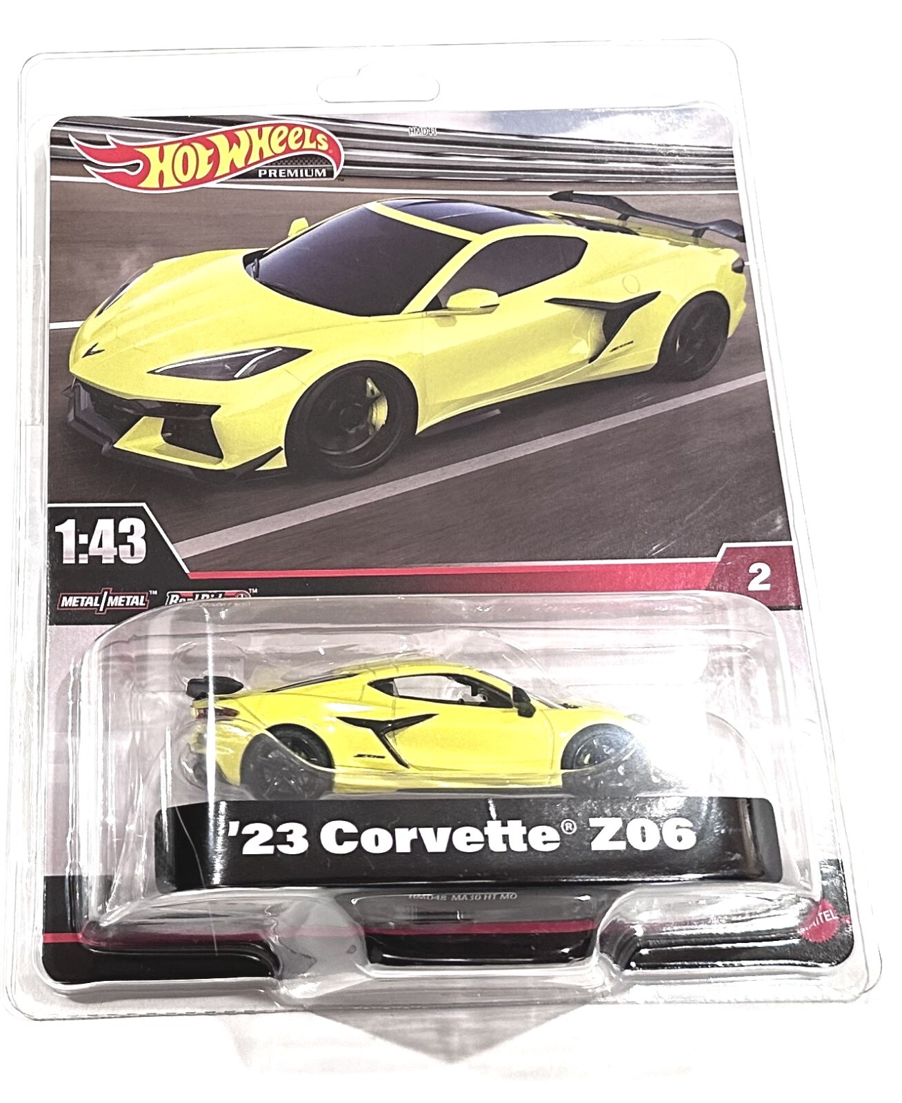 ミニカー '23 Corvette Z06 Hot Wheels 1:43 Mattel® Hot Wheels® Premium 1:43 Scale '23 Corvette® Z06 Toy