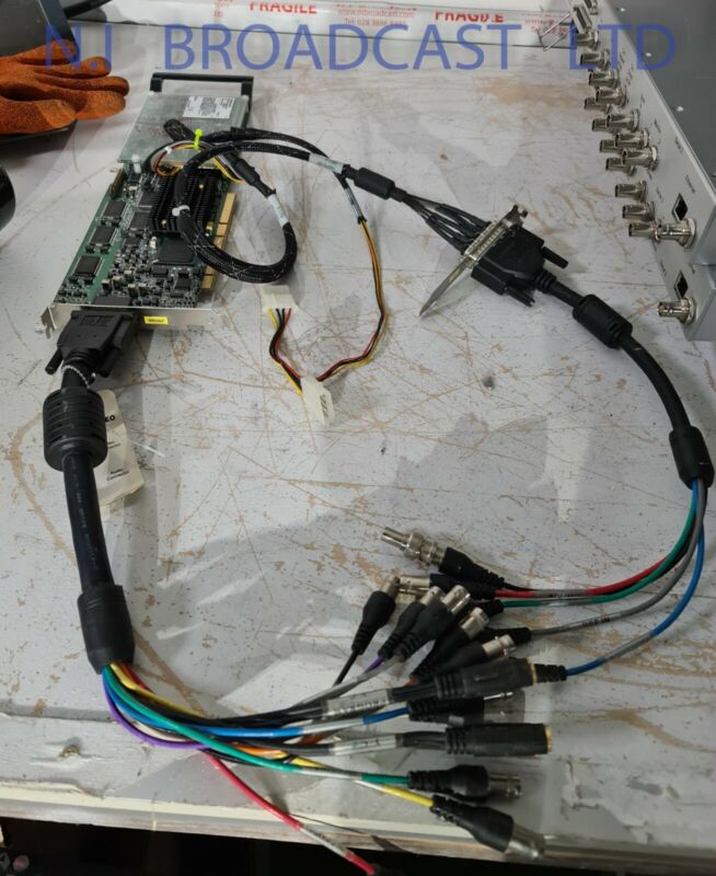 Matrox cg2000/dig/mod card with breakout cable