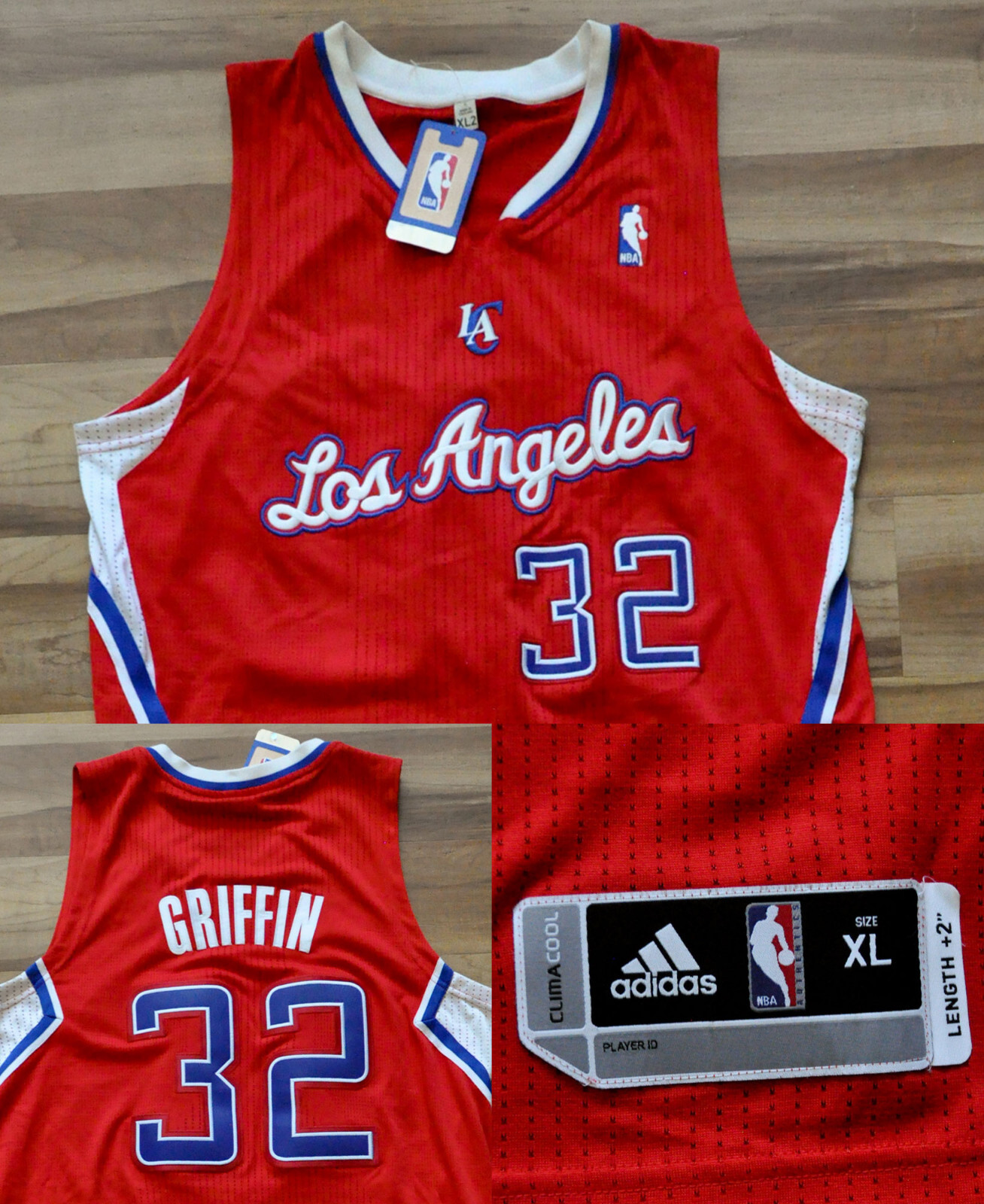 Blake Griffin Los Angeles Clippers Adidas Jersey REV30