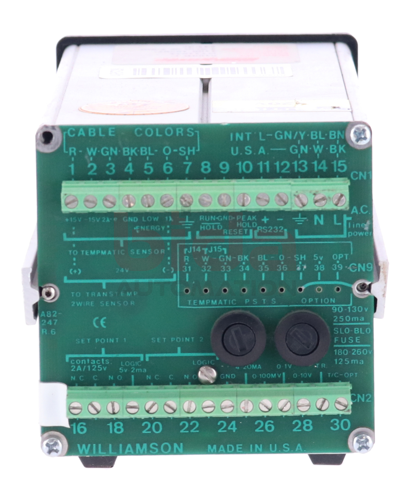 Williamson 8100B-C Temperaturregler Temperatursensor temperature 1100-1650C