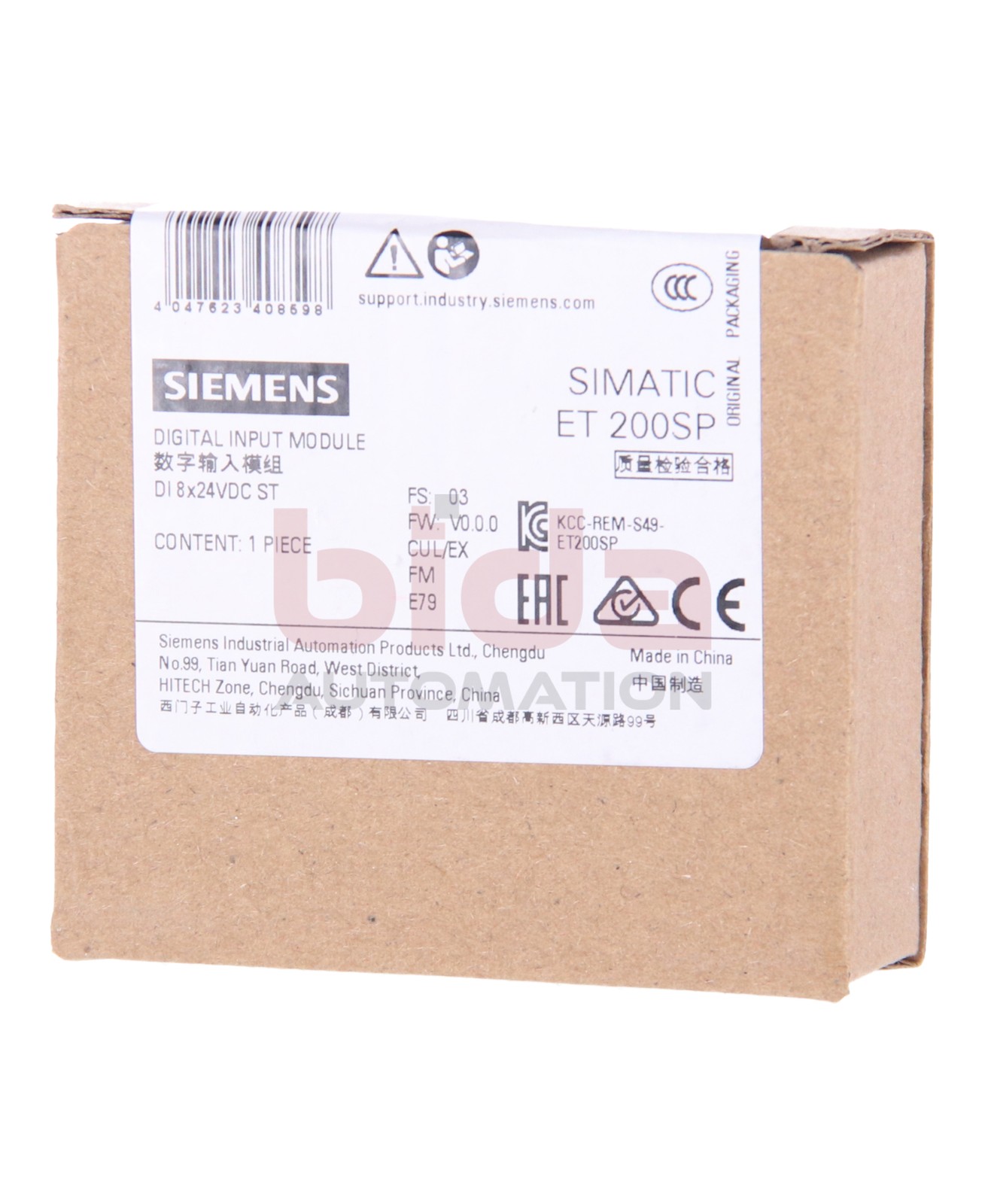 Siemens 6ES7131-6BF01-0BA0 Eingangsmo...