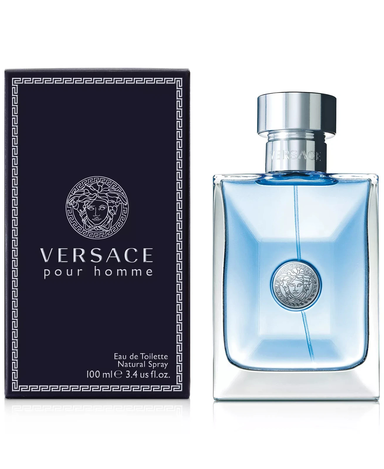 Versace Pour Homme for Men Eau de Toilette Spray 3.4 oz