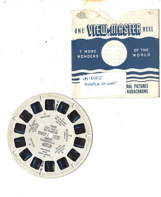 Estes Park and Big Thompson Canyon Colorado 1949 View-Master Reel 9042