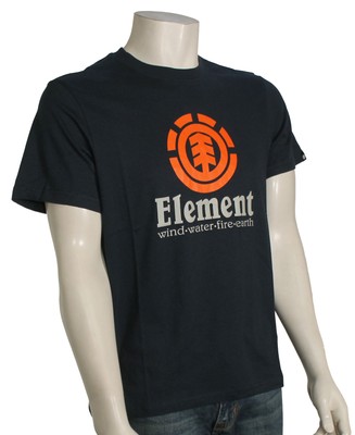 

Футболка Element Вертикальная — Eclipse Navy — Новинка, Синий