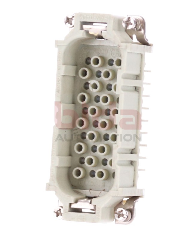 Harting Han-D40m 10a 250v Buchseneinsatz / Socket Insert