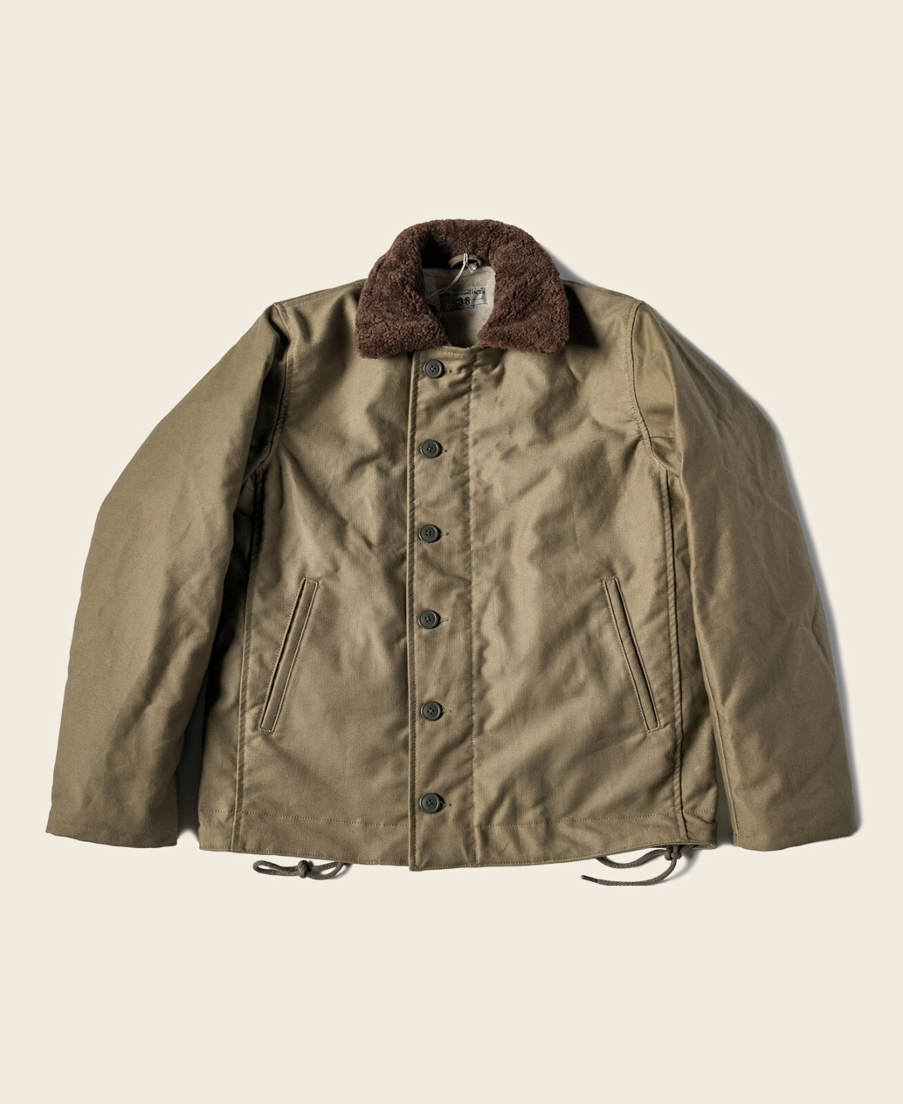 スノーボード SPECAL GUEST EASY DECK JACKET N BRONSON MFG. CO. WWII Early Model Submarine N-1 Deck Jacket