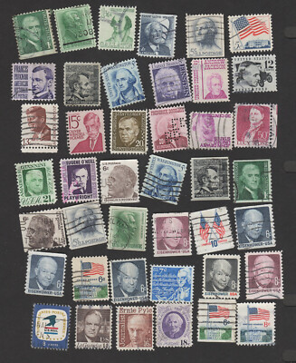 USA Small Collection Older issues. Lot #23K3 1960's Definitives