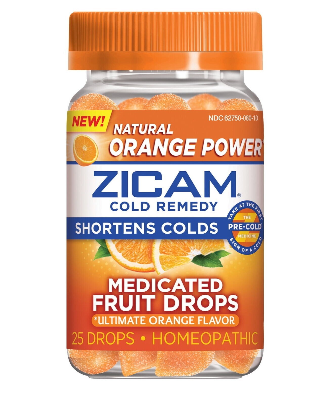 3 Zicam Cold Remedy Medicated Fruit Drops 25 Count Orange Flavor, Exp: 07/2025 3 Zicam Cold Remedy Medicated Fruit Drops 25 Count Orange Flavor, Exp: 07/2025