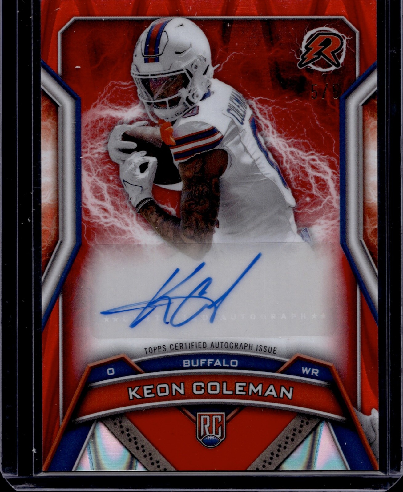 2024 Topps Resurgence Resurgence Rookie Signatures Red Keon