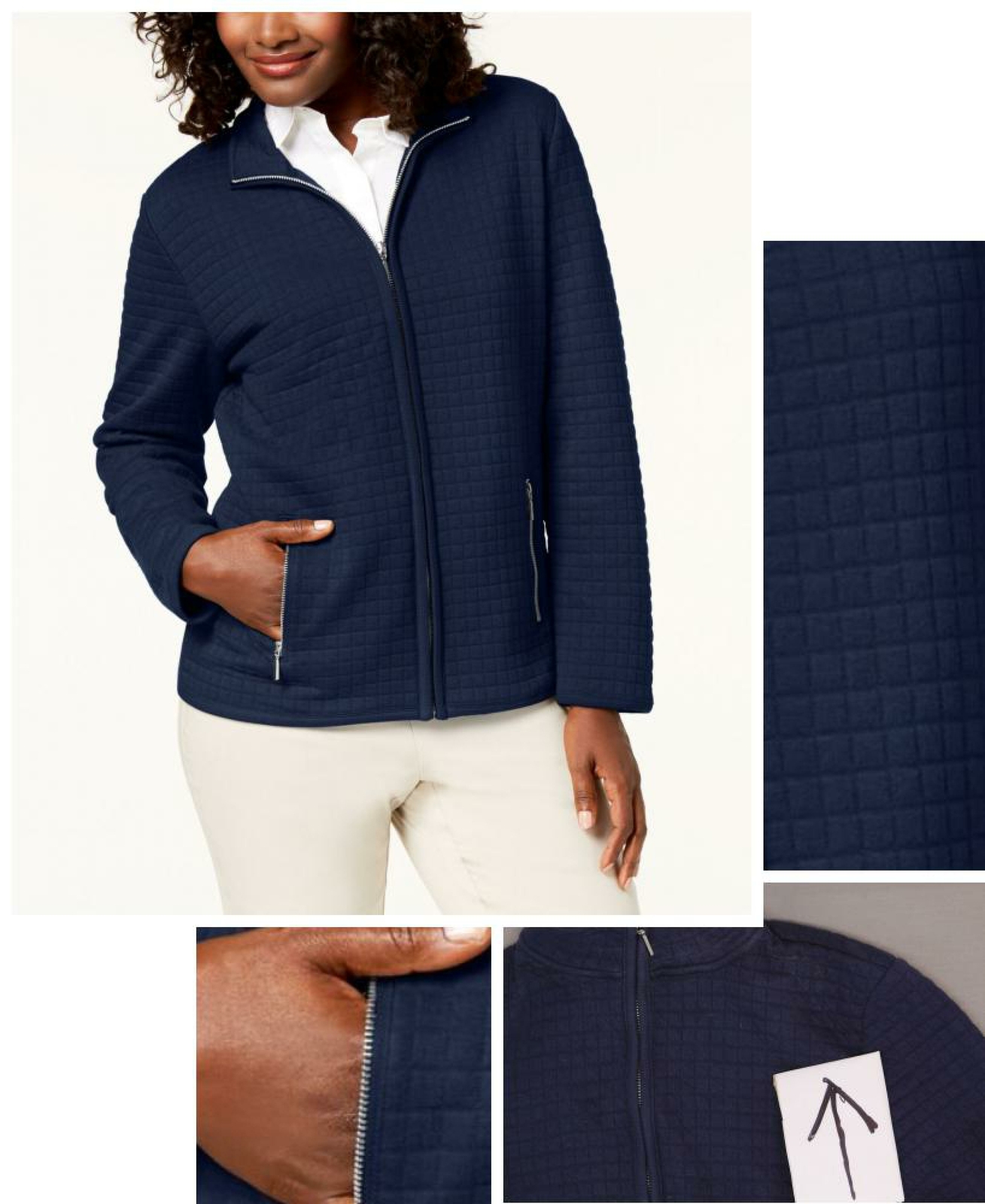 karen scott quilted jacket