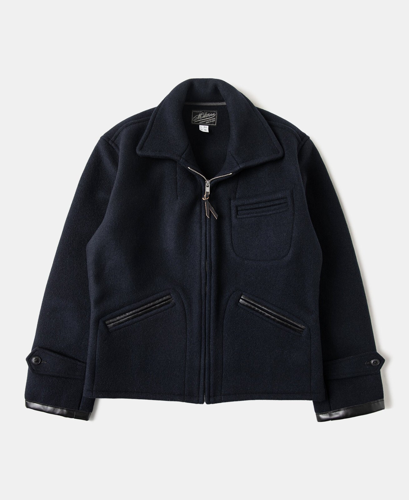 G&F Co. - MELTON COSSACK JACKET _ BLACK – BITTERS STORE