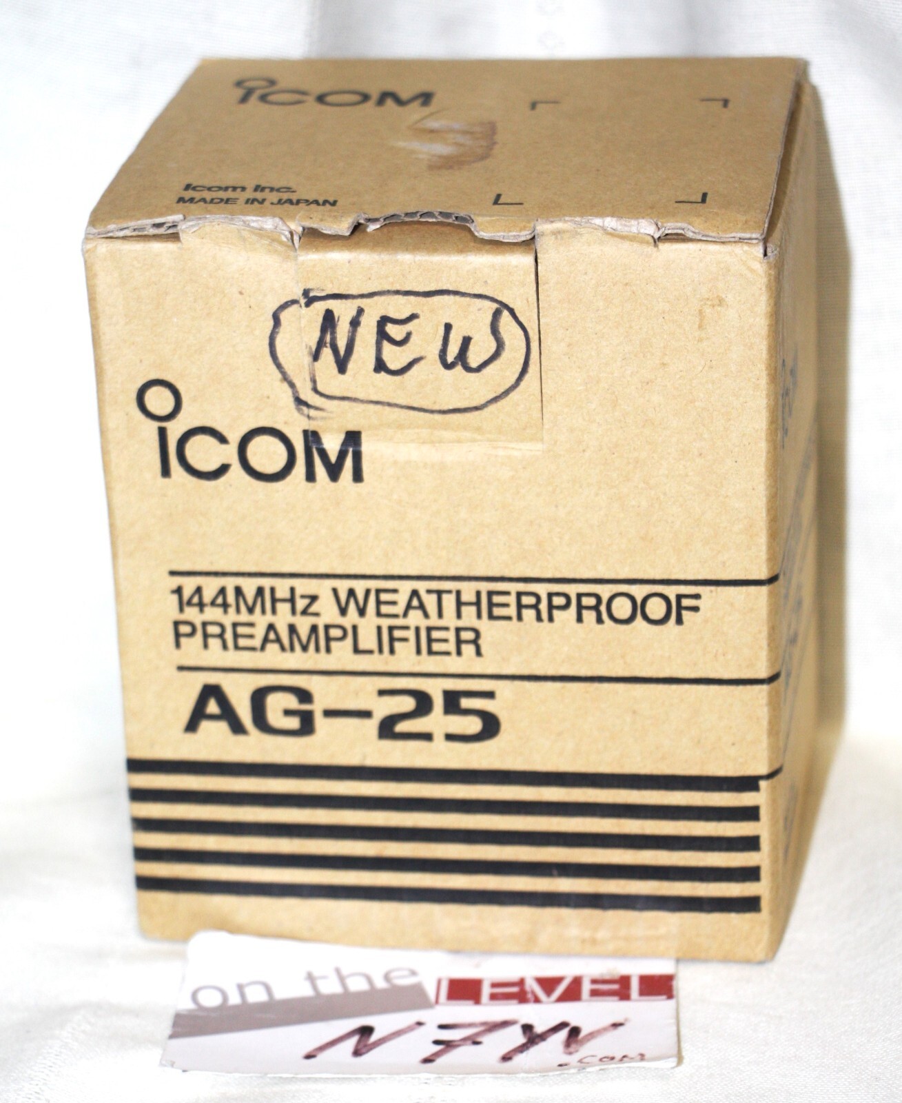 その他 ICOM AG-25 NEW ICOM AG-25 2 METERS MAST MOUNTED PREAMP PRE-AMPLIFIER +