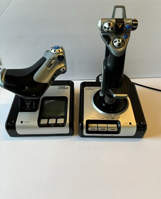 Logitech G Saitek X52 USB Flight Control System Windows Tested