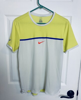 Nike Rafa Nadal 2015 Australian Open Tennis Shirt Small AeroReact Roger Federer
