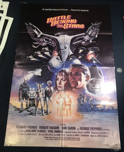original BATTLE BEYOND THE STARS one-sheet movie poster