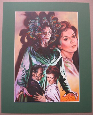 THE GORGON, Rick Melton Published Oil Painting & Magazine, Dark Side #148