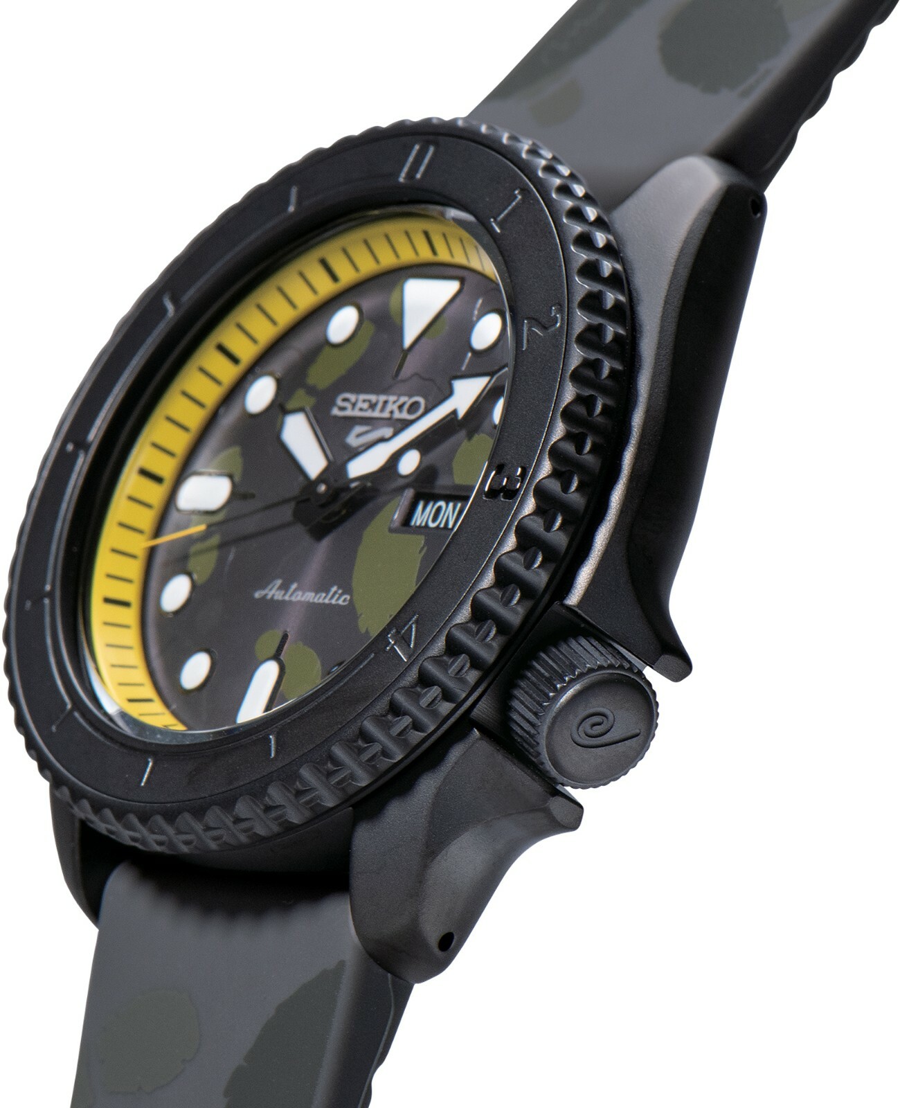 Pre-owned Seiko 5 Sports Srph69 One Piece Vinsmoke Sanji Limited Edition Men's Watch