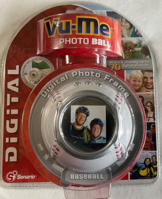 NEW ~Vu-Me Digital Photo Ball  Baseball    by Senario In Original Box Sealed