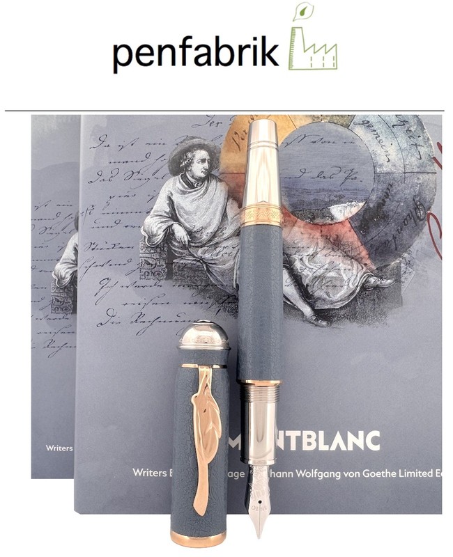 MONTBLANC - Writers Edition 2025 - Homage to Goethe - Fountain Pen