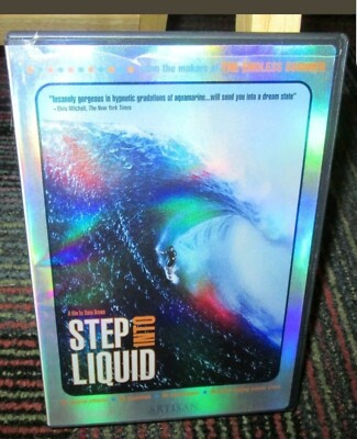 Step Into Liquid 2-DISC DVD SET, SURFING LEGENDS, PROS  vguc