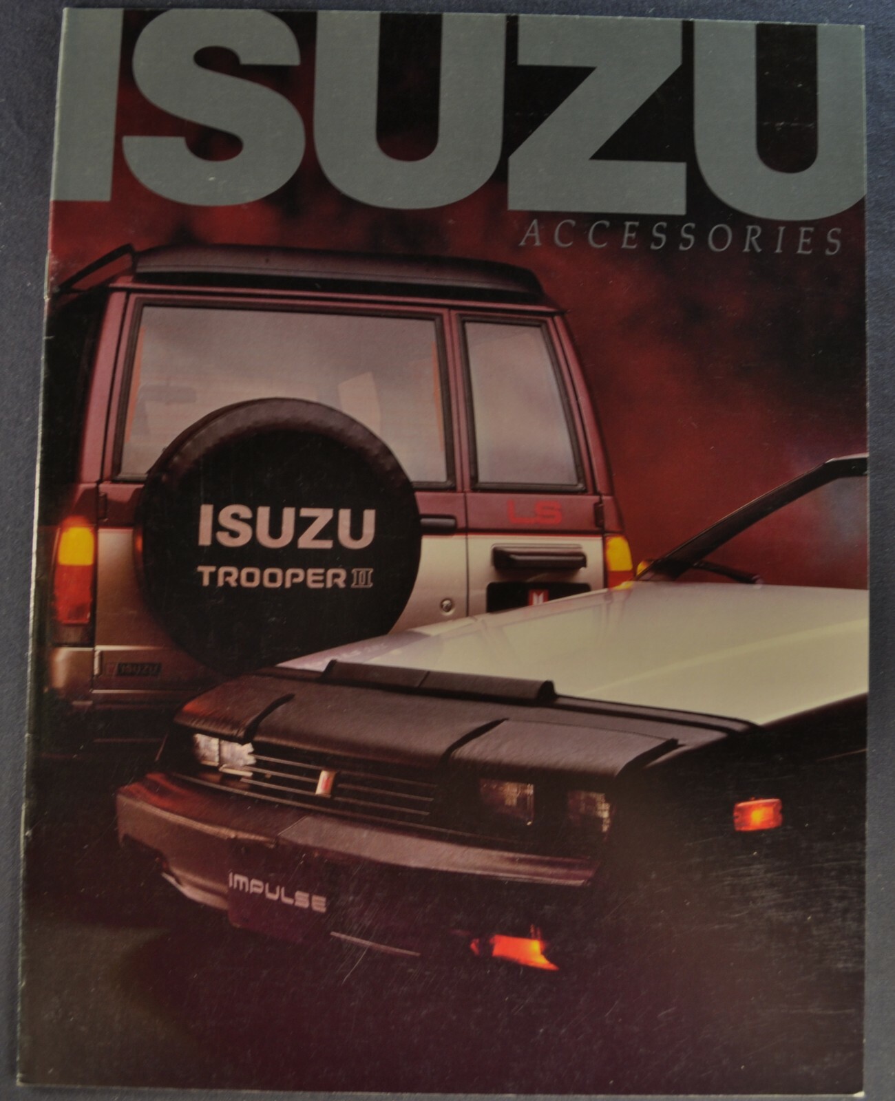 1985 Isuzu Accessories Brochure Impulse I-Mark Trooper II P