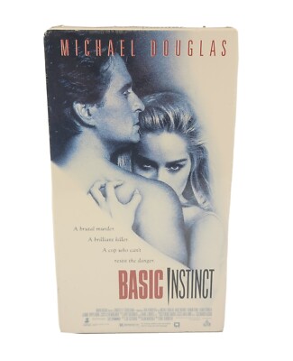 Basic Instinct VHS Brand New Sealed Michael Douglas