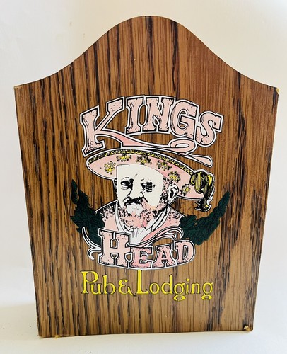 未使用品ダーツボードキャビネット KINGS HEAD PUB ＆LODGING Amazon.co.jp: King's Head ダーツボードキャビネットセット