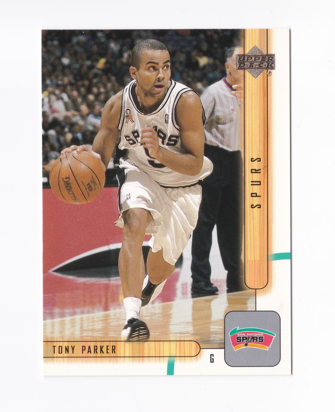 2001-02 Upper Deck #376 Tony Parker San Antonio Spurs | eBay