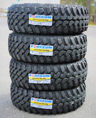 Tire LT 235/75R15 Forceum M/T 08 MT Mud Load C 6 Ply